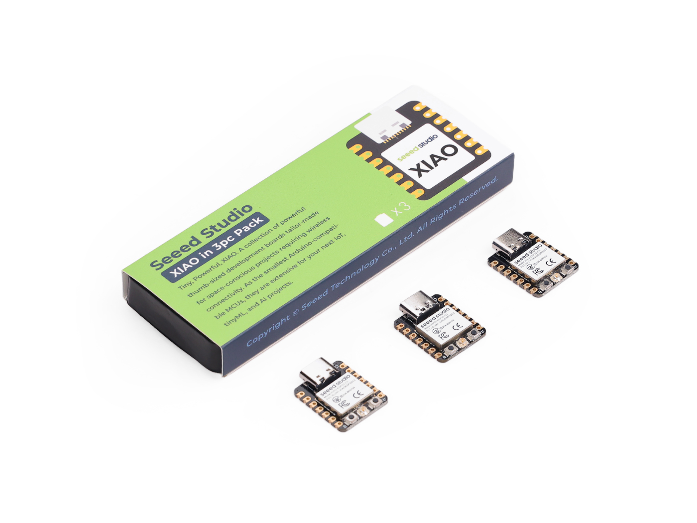 Arduino Kit - 3 PCS Pacote XIAO ESP32C3 Mini