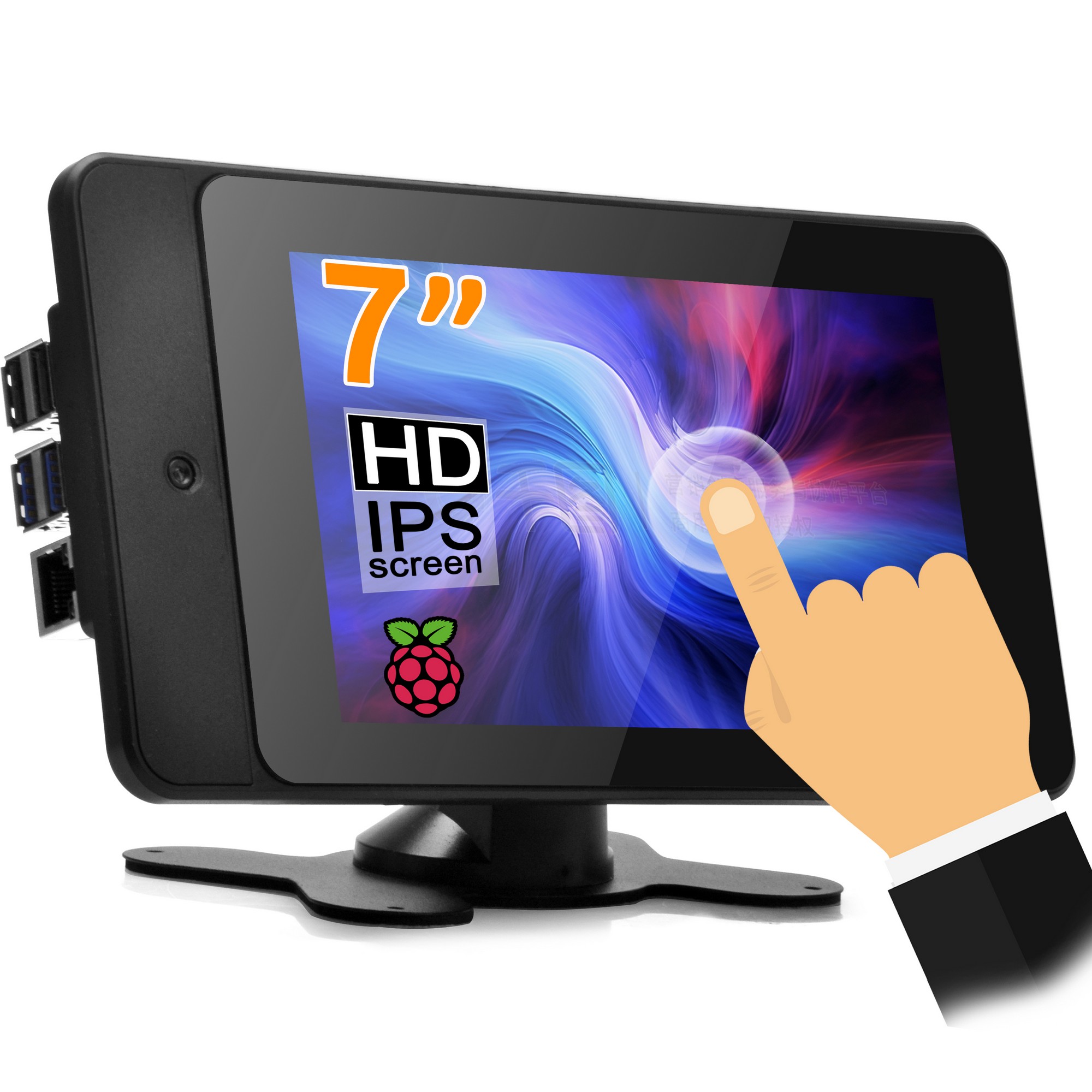 Pi 4 Case - Case OSOYOO PiStudio com Tela Touch
