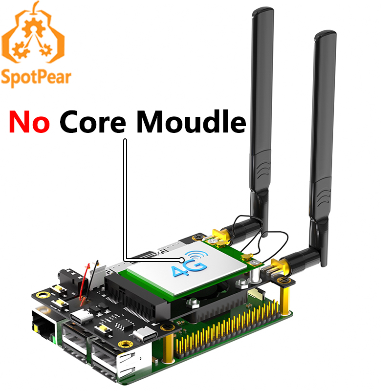 Pi Cooler - Chapéu Raspberry Pi 3G/4G e LTE