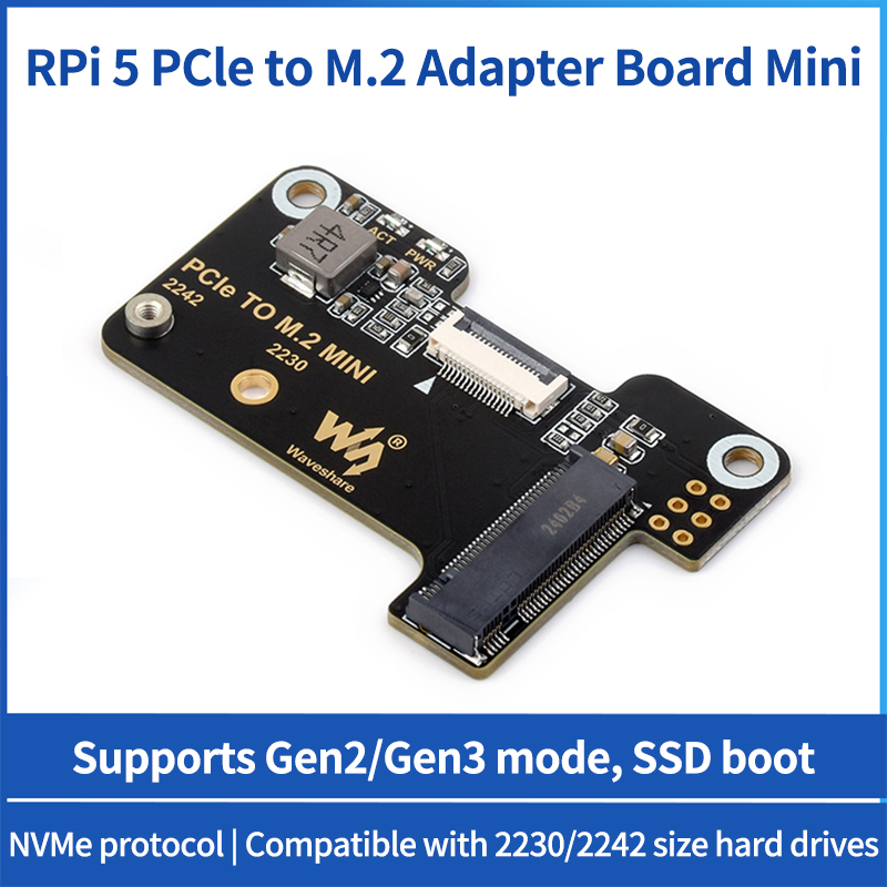 Pi Cooler - Raspberry pi 5 pcie para m.2