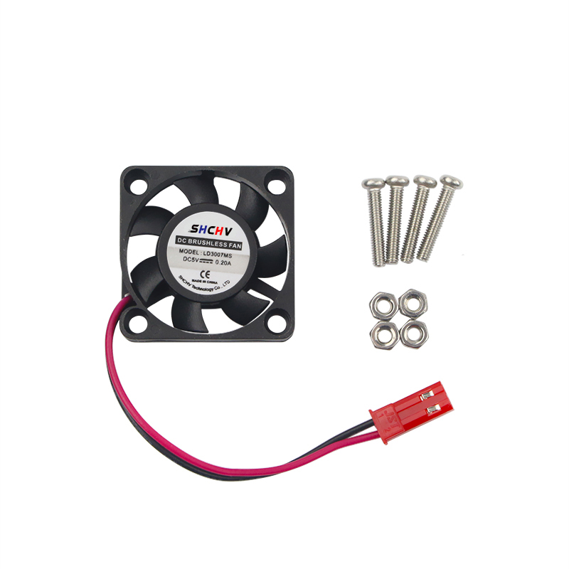 Pi 4 Case - Raspberry pi 4 ventilador de refrigeração