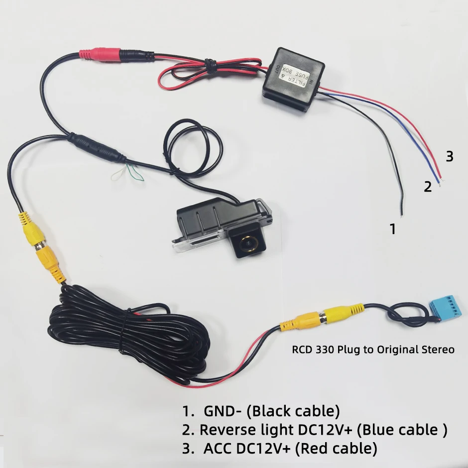 Pi Camera Cable - Câmera de visão traseira do carro
