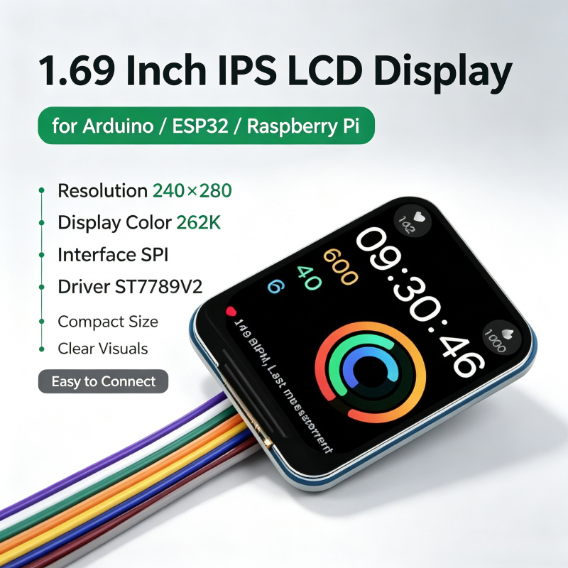 Pi Display - Módulo LCD IPS de 1,69 polegadas
