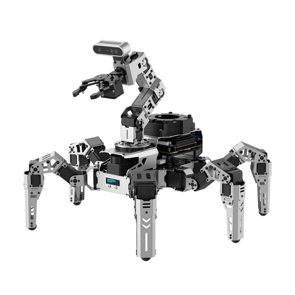 Robô Hexápode Hiwonder ROSpide - Raspberry Pi avaliação e preço