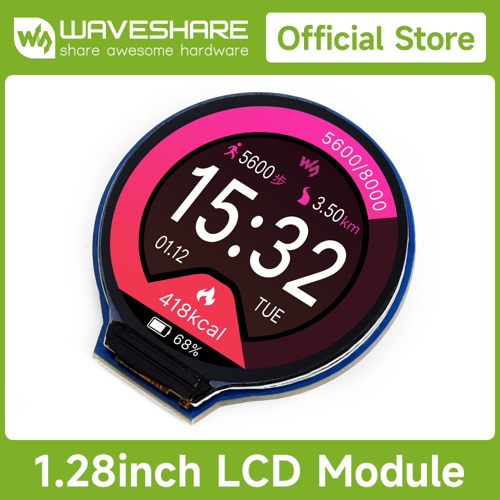Waveshare módulo de exibição l - Pi Display avaliação e preço