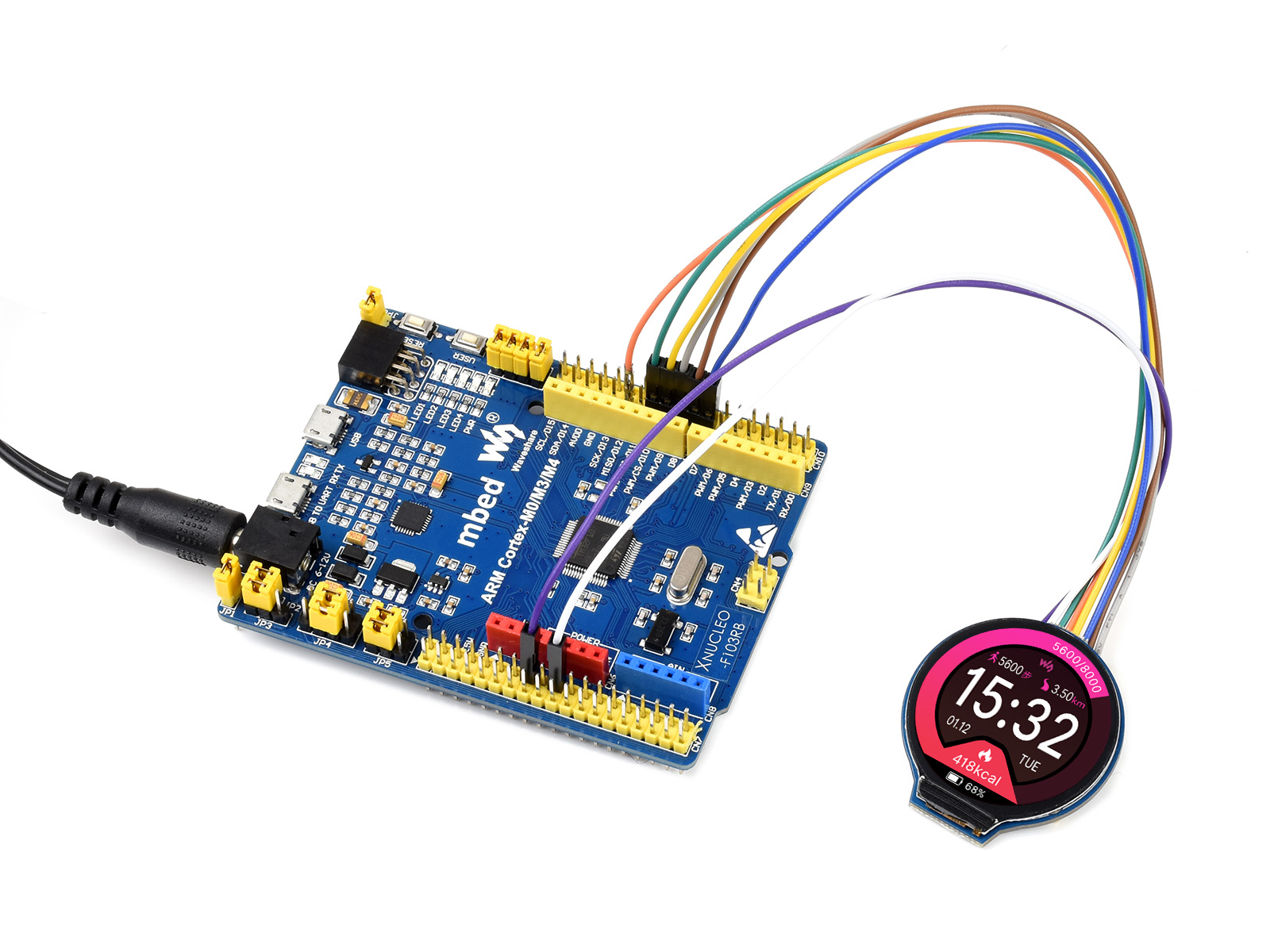 Waveshare módulo de exibição l - Pi Display avaliação e preço