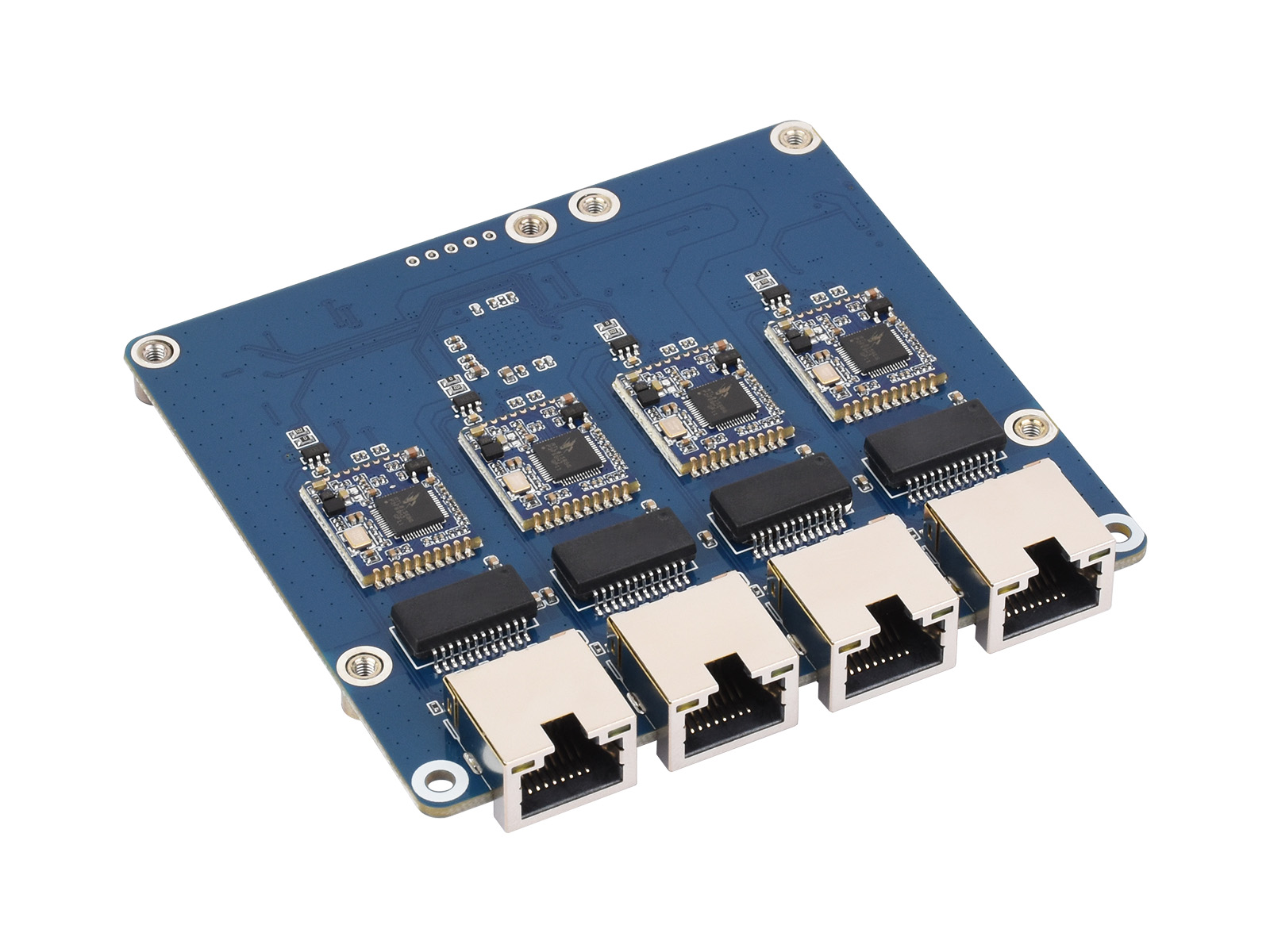 Placa Waveshare PCIe para 4 ca - Raspberry Pi 5 avaliação e preço
