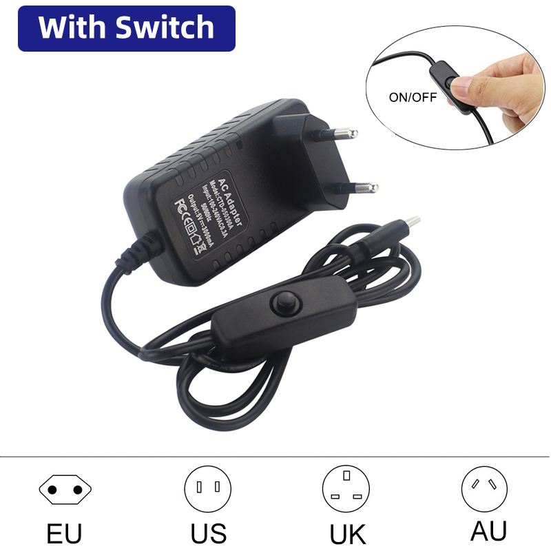 5v 3a raspberry pi 4 fonte de  - Pi Power Supply avaliação e preço