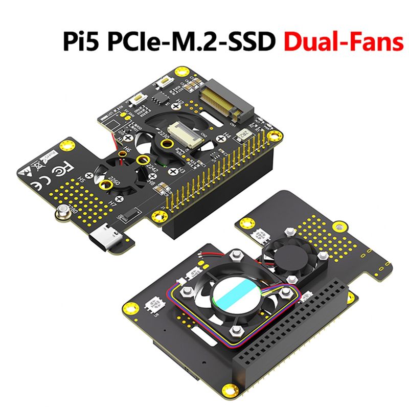 HAT PCIe para M.2 NVMe SSD 3 e - Pi 5 Case avaliação e preço