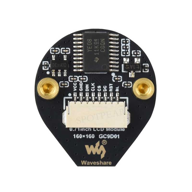 Waveshare módulo de exibição l - Pi Display avaliação e preço