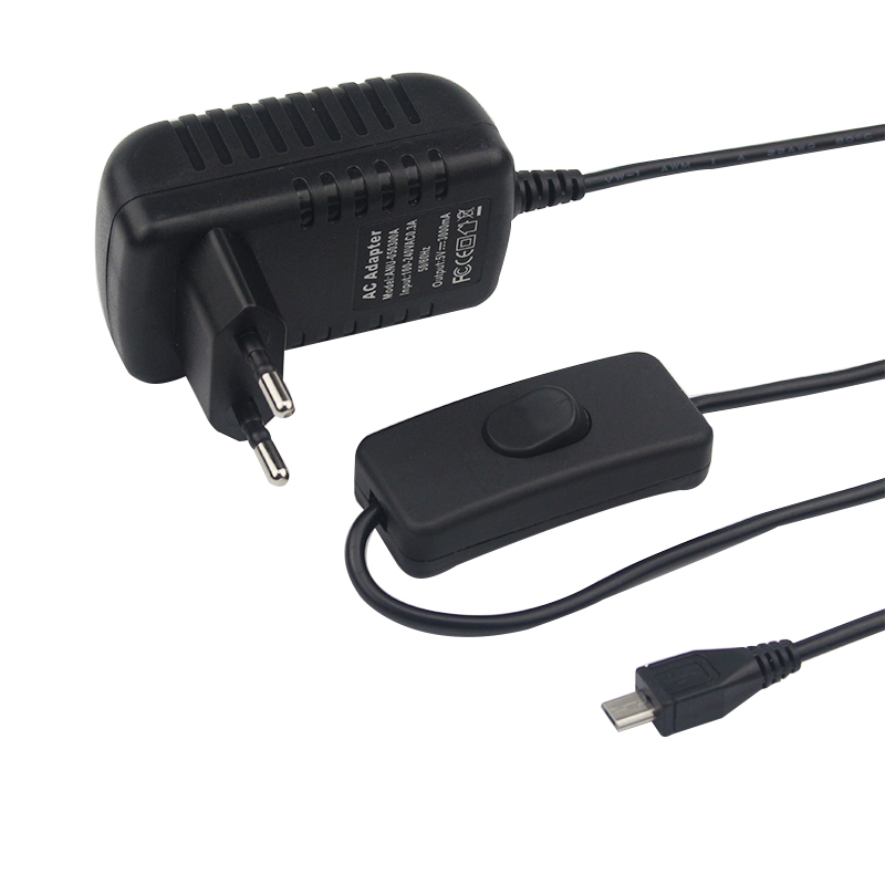 5v 3a raspberry pi 3 modelo b  - Pi Power Supply avaliação e preço
