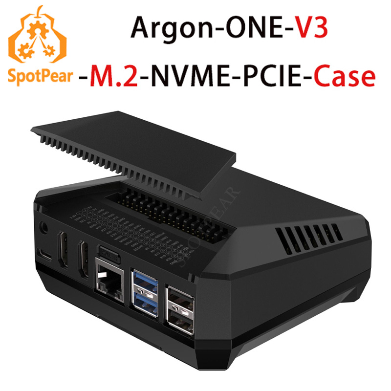 Caixa Argon ONE V3 M.2 NVME pa - Pi 5 Case avaliação e preço