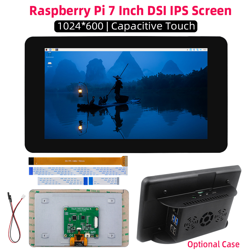 Raspberry pi 7 Polegada dsi 10 - Pi 5 Case avaliação e preço