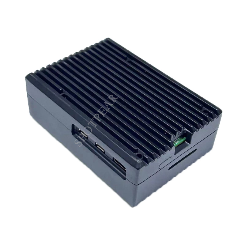 Caixa de metal de alumínio Ras - Pi 5 Case avaliação e preço