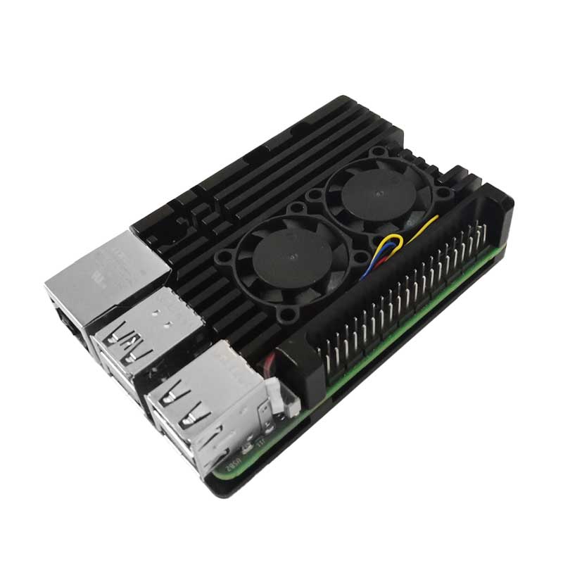 Caixa de metal de alumínio Ras - Pi 5 Case avaliação e preço