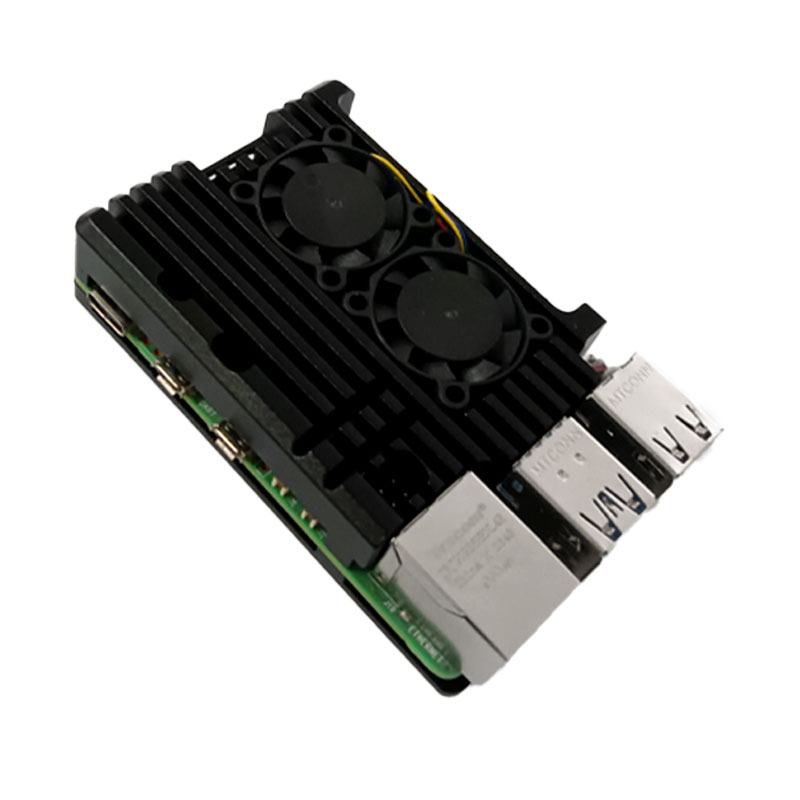 Caixa de metal de alumínio Ras - Pi 5 Case avaliação e preço