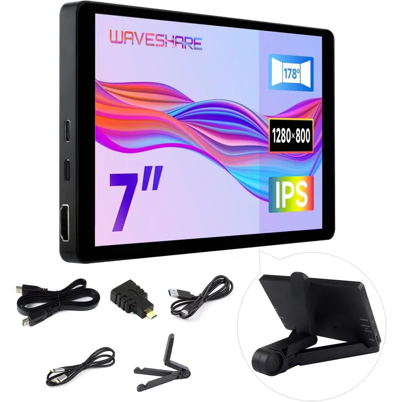 Display Touch Capacitivo de 7  - Raspberry Pi avaliação e preço
