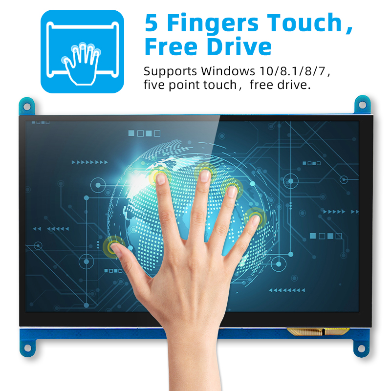 Ecrã LCD IPS de 7 polegadas co - Pi Display avaliação e preço