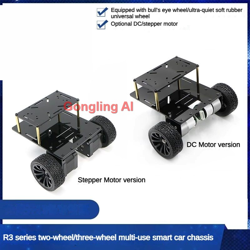 Carro robô 3WD com motor DC/mo - Raspberry Pi Kit avaliação e preço