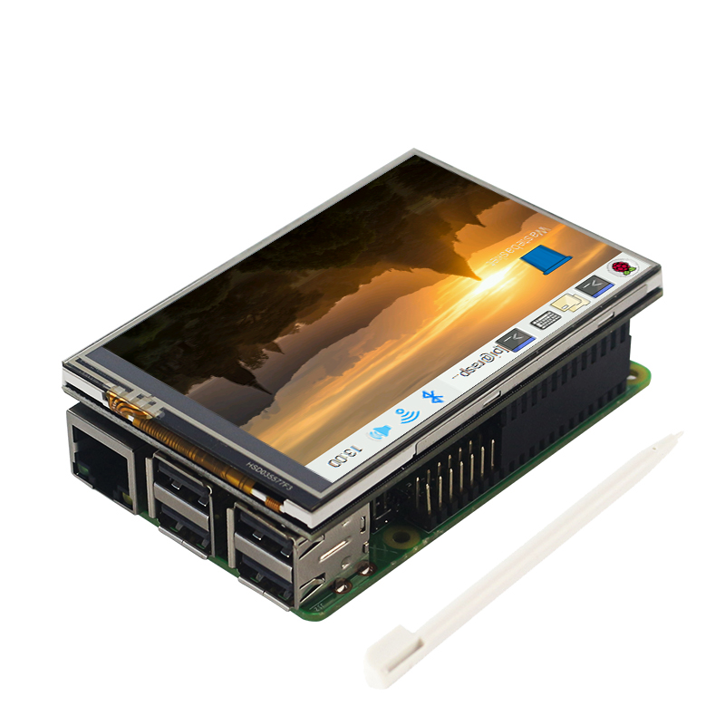 Raspberry pi 3.5 polegada tela - Pi 4 Case avaliação e preço
