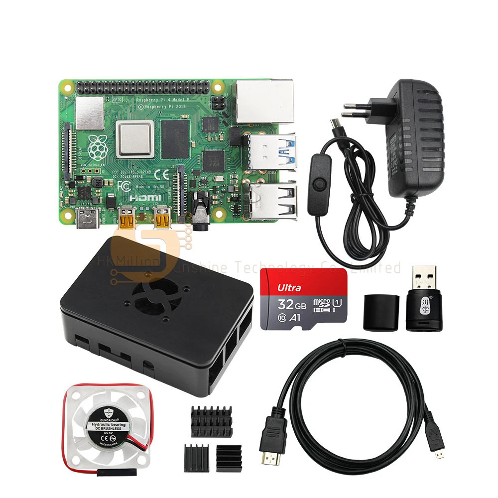 Kit inicial Raspberry Pi 4 8G  - Pi 4 Case avaliação e preço
