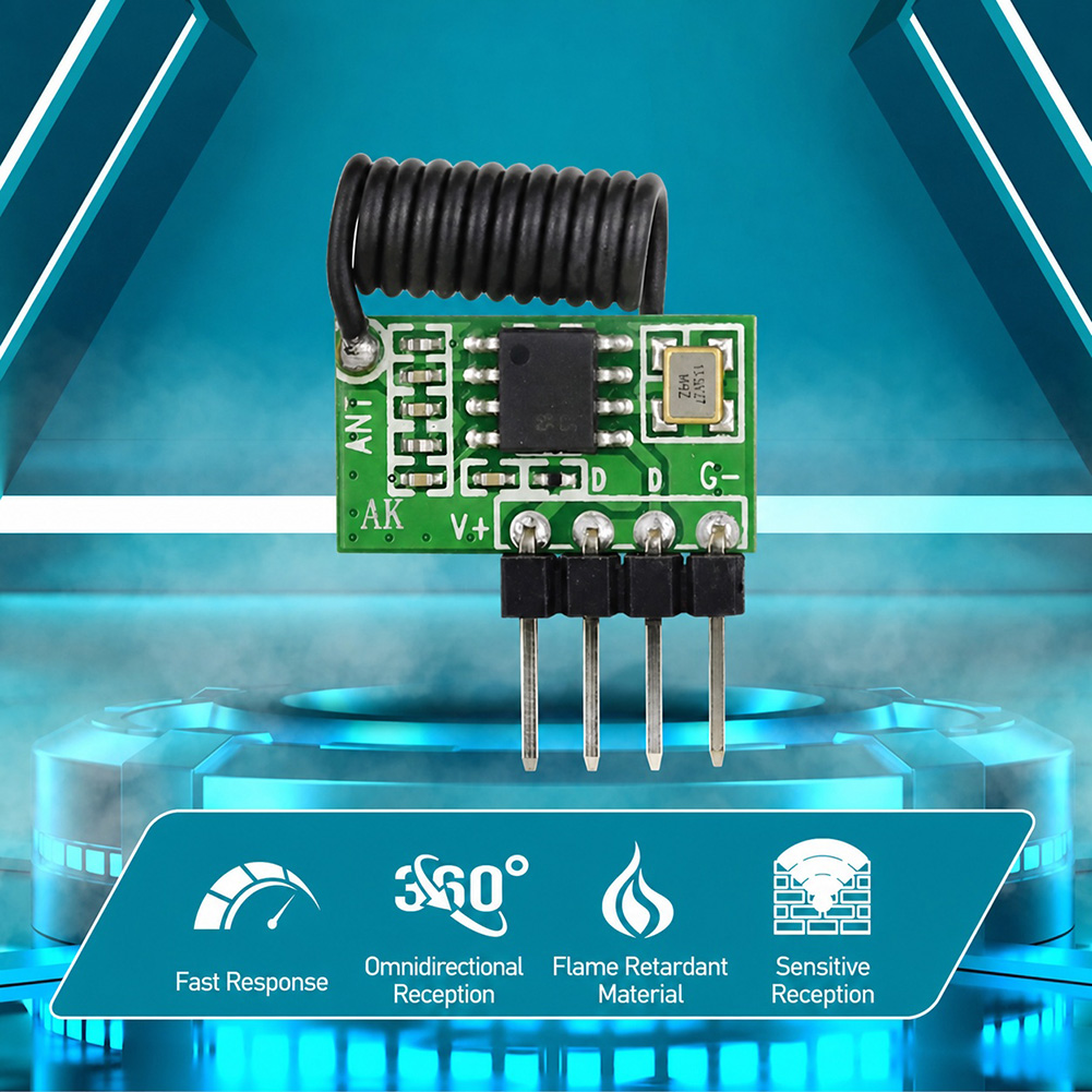 Módulo Receptor RF Superheteró - Arduino Kit avaliação e preço