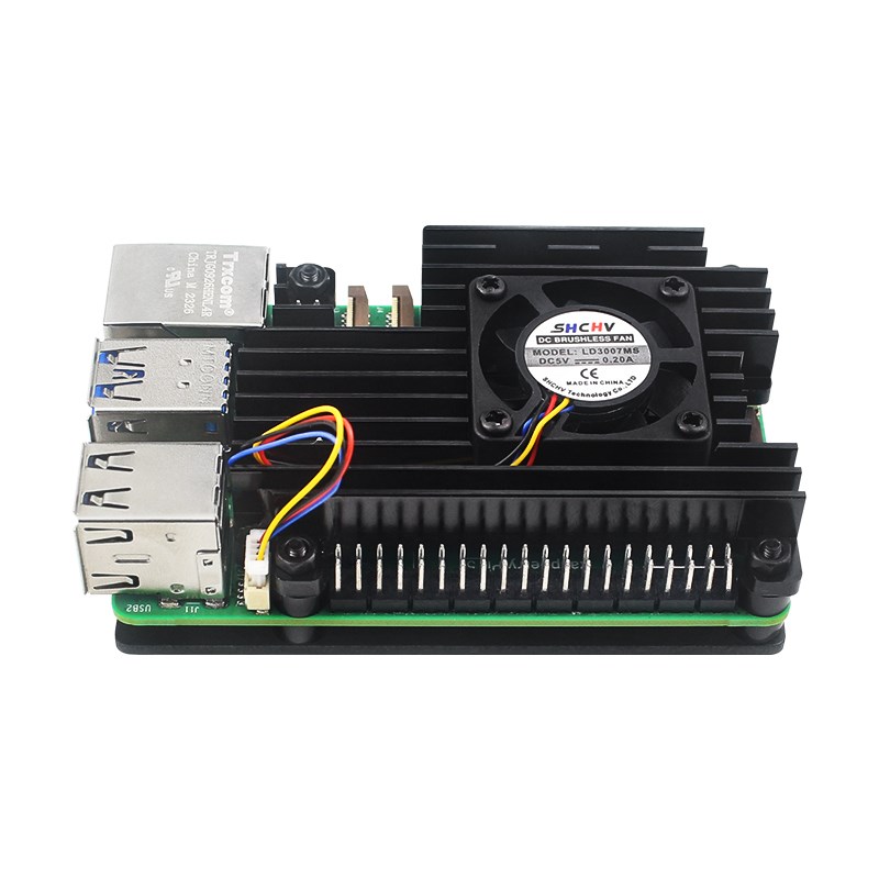 Raspberry Pi 5 Caixa De Metal  - Pi 5 Case avaliação e preço