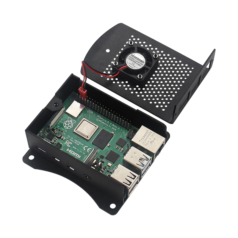 Raspberry pi 4 caixa de liga d - Pi 4 Case avaliação e preço