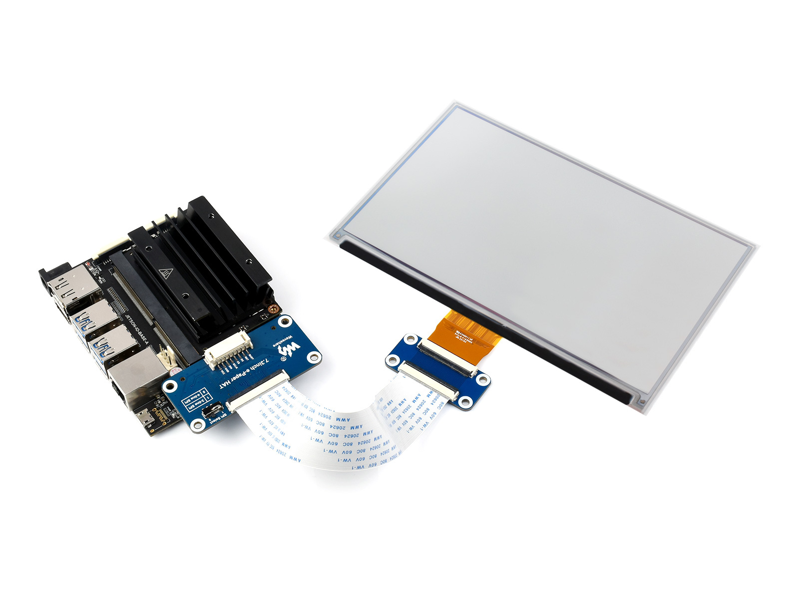 Waveshare display de papel ele - Pi Display avaliação e preço