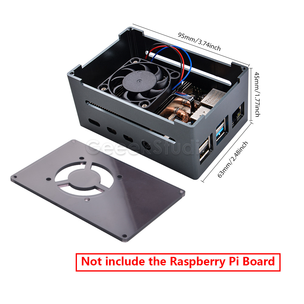 Ventilador De Refrigeração De  - Pi 4 Case avaliação e preço