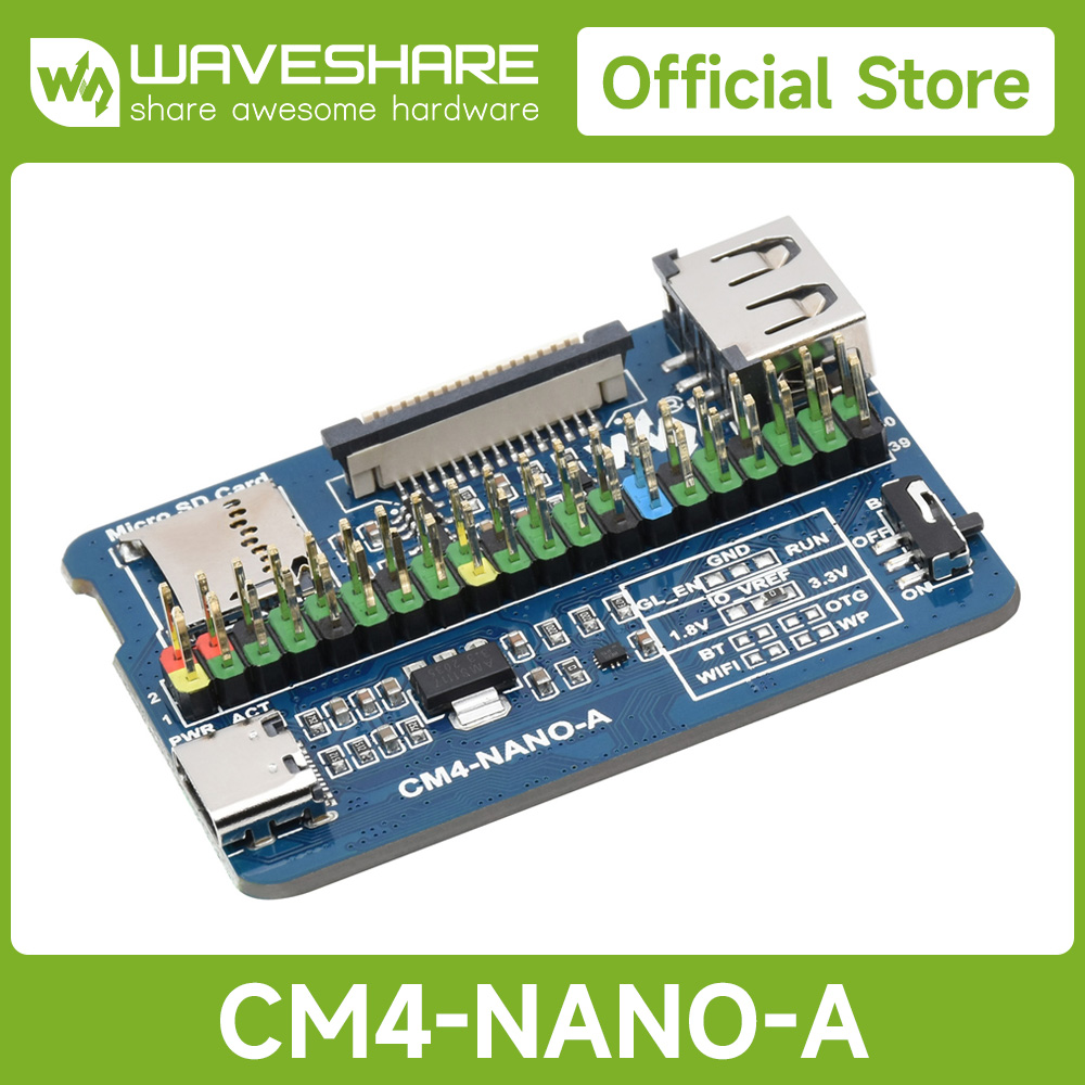 Placa base nano waveshare (a)  - Raspberry Pi 4 avaliação e preço