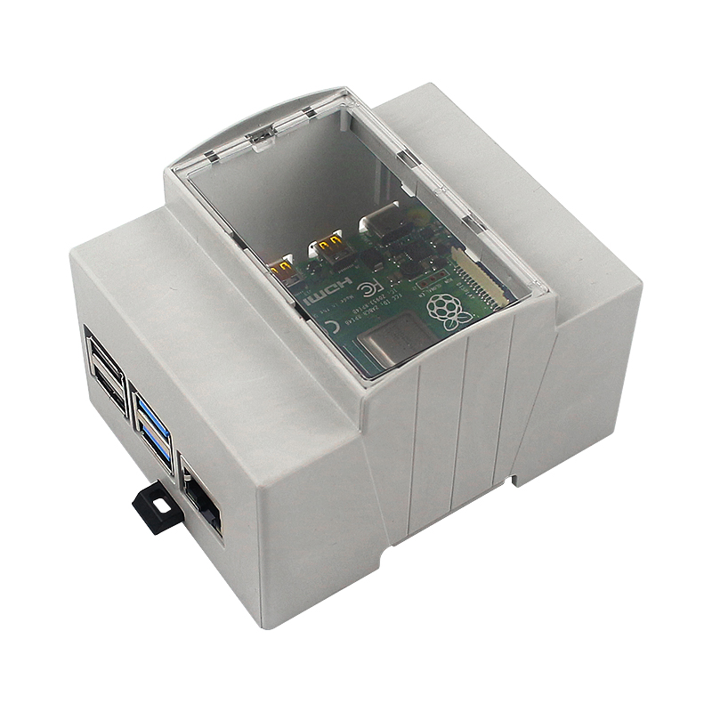 Raspberry pi 4 caixa abs monta - Pi 4 Case avaliação e preço